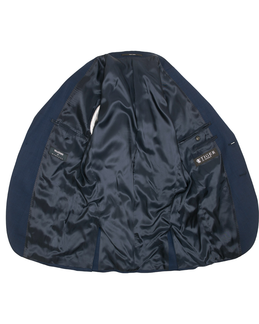 Homme | Blazers | Tiger of Sweden | Jamonte Wool Stretch Blazer Country Blue