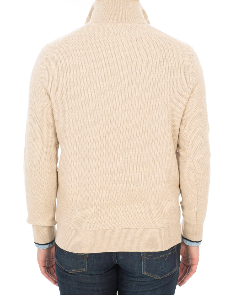 Homme | Pulls Et Tricots | Polo Ralph Lauren | Texture Half Zip Oatmeal Heather