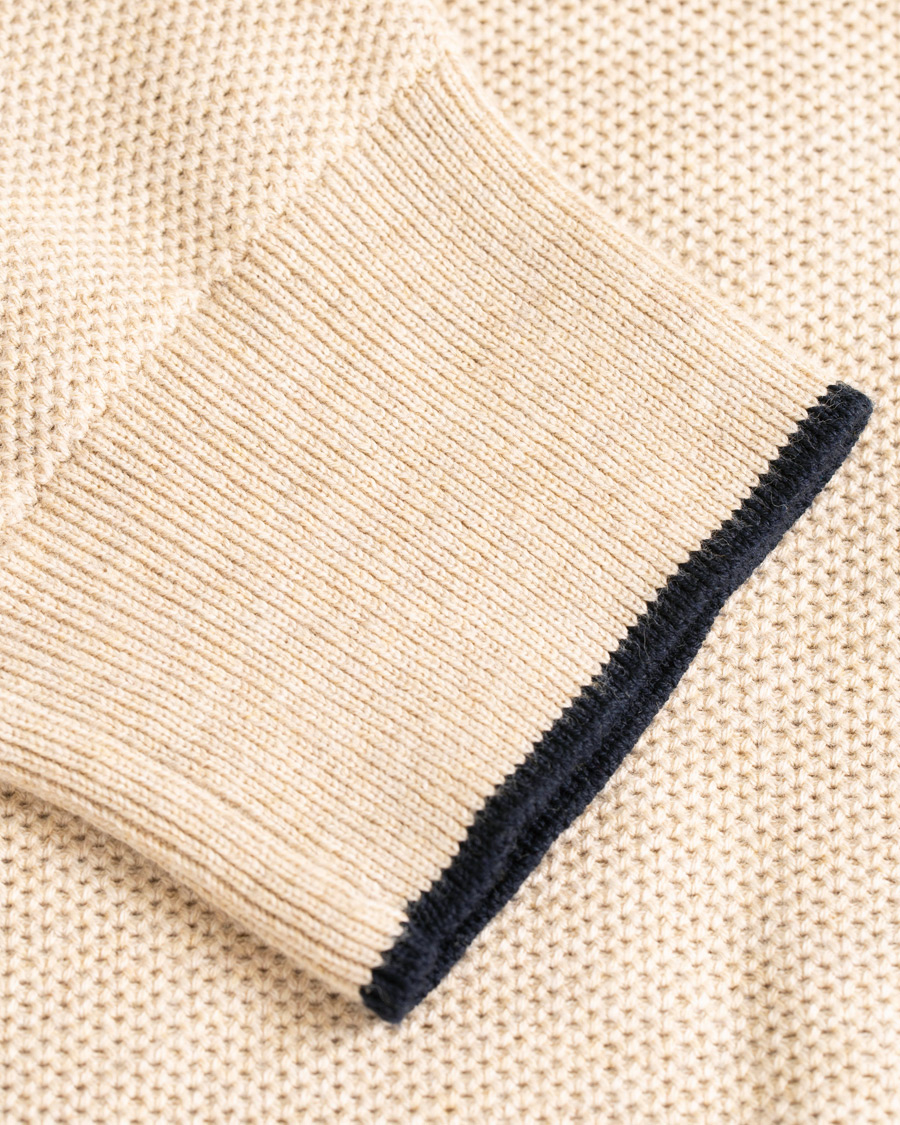 Homme | Pulls Et Tricots | Polo Ralph Lauren | Texture Half Zip Oatmeal Heather