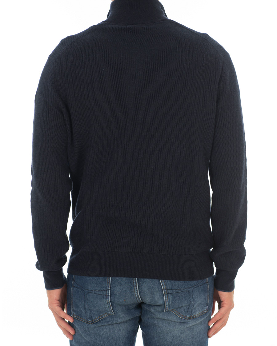 Homme | Pulls Et Tricots | Polo Ralph Lauren | Texture  Half Zip Navy Heather