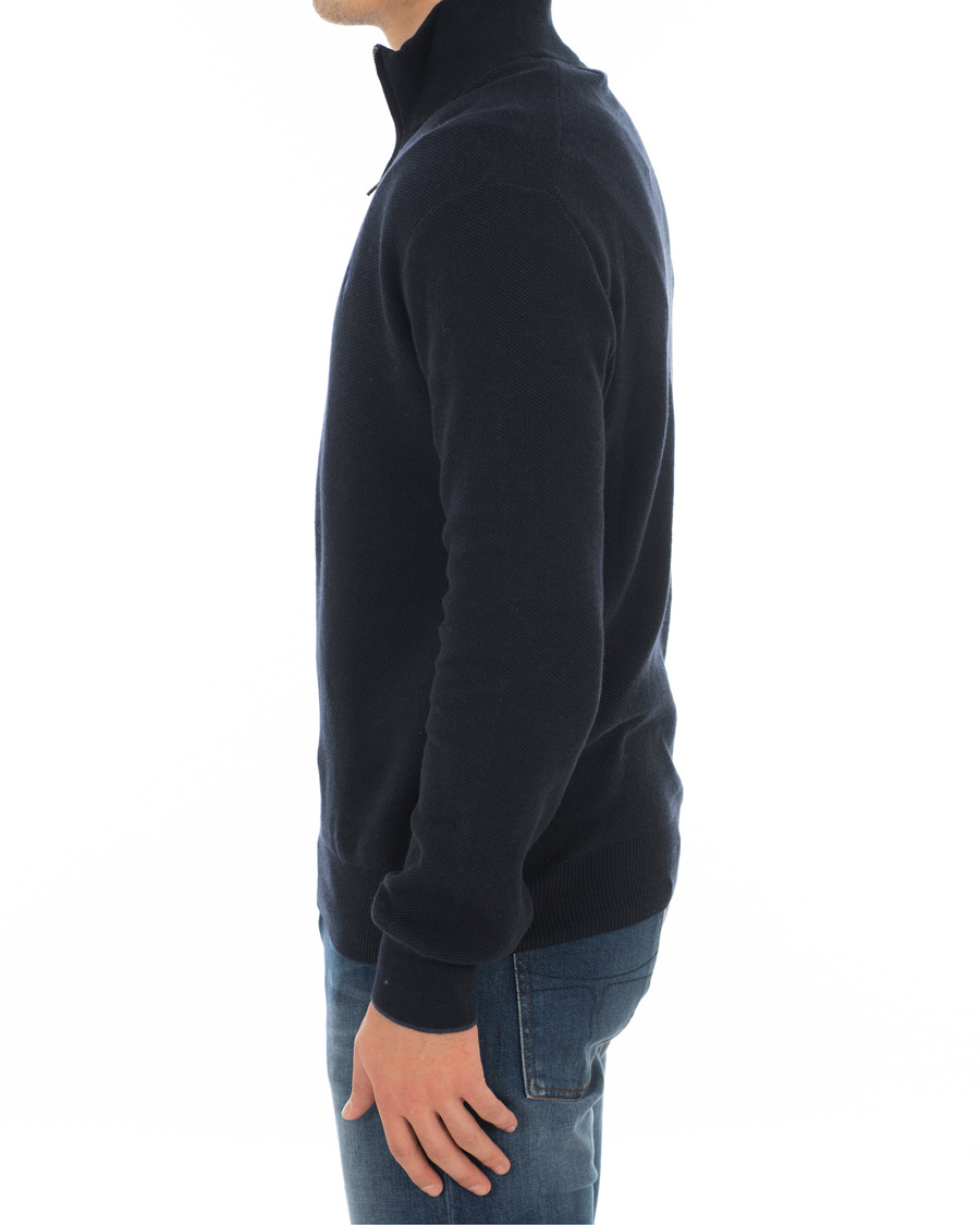 Homme | Pulls Et Tricots | Polo Ralph Lauren | Texture  Half Zip Navy Heather