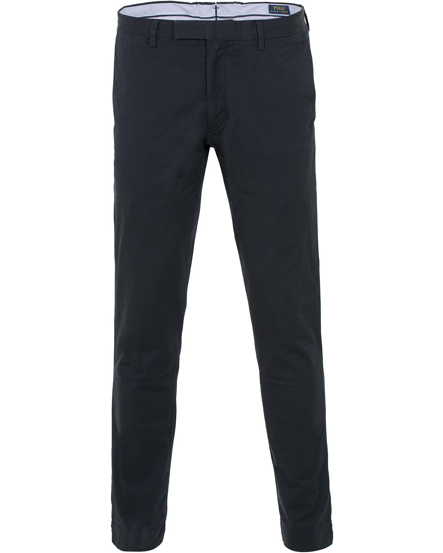 Homme | Pantalons | Polo Ralph Lauren | Tailored Slim Fit Stretch Hudson Chinos Aviator Navy