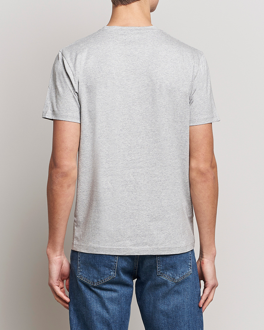 Homme | T-shirts | Sunspel | Riviera Midweight T-Shirt Grey Melange