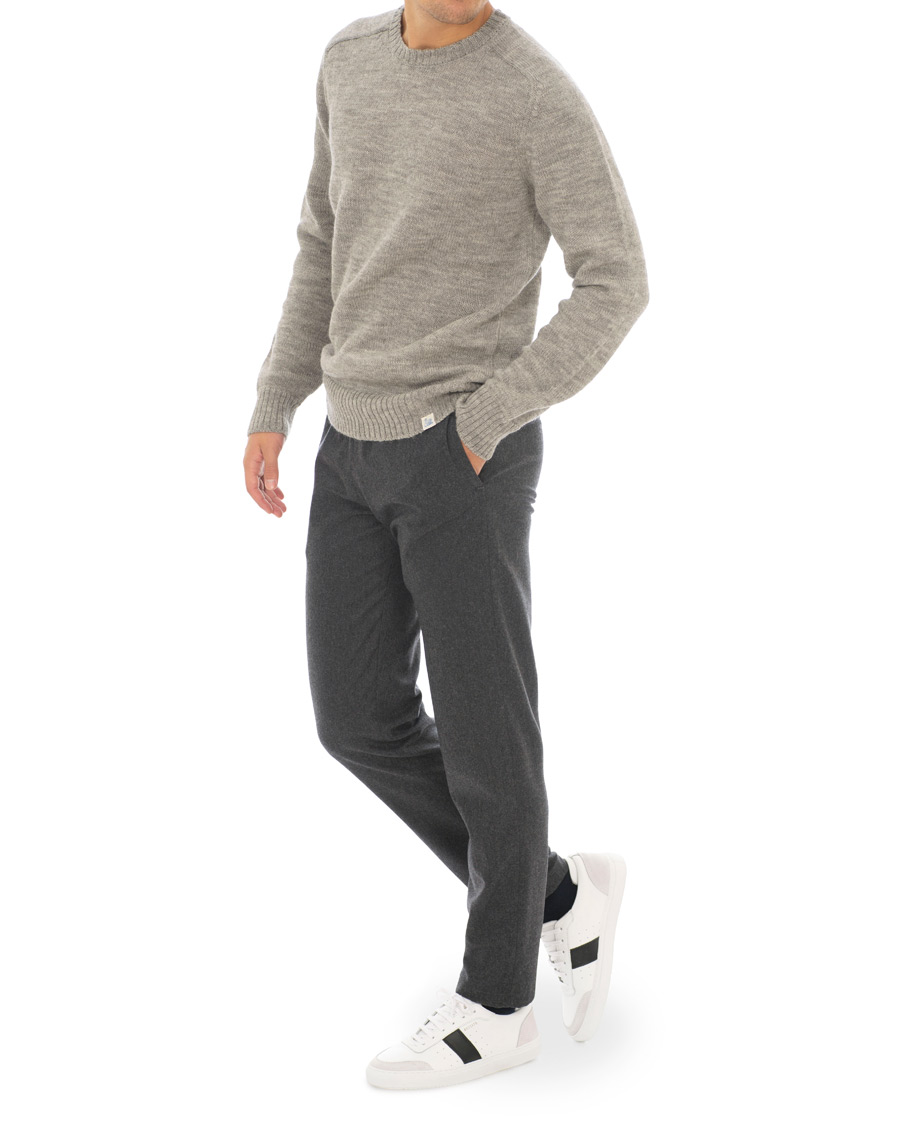 Homme | Axel Arigato Dunk Sneaker White Leather/Black | Axel Arigato | Dunk Sneaker White Leather/Black