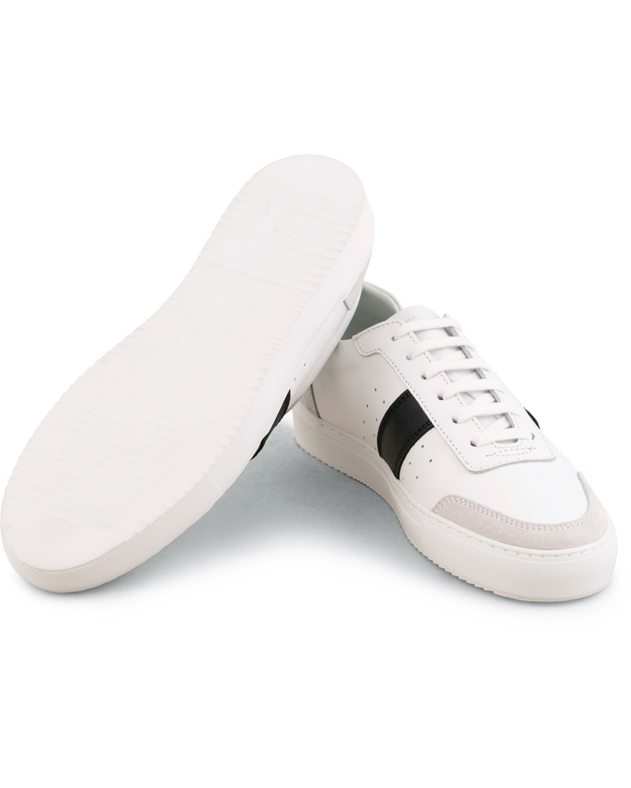 Homme | Axel Arigato Dunk Sneaker White Leather/Black | Axel Arigato | Dunk Sneaker White Leather/Black