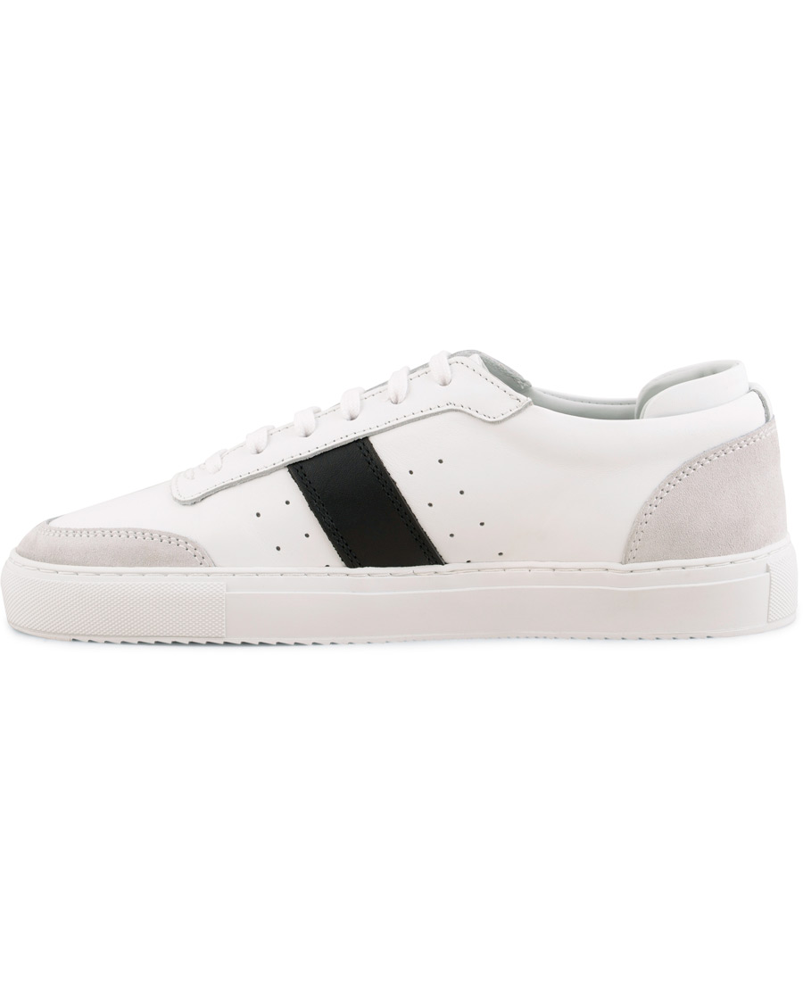 Homme | Axel Arigato Dunk Sneaker White Leather/Black | Axel Arigato | Dunk Sneaker White Leather/Black