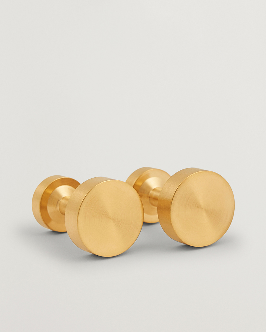 Homme | Skultuna The Icon Cuffs Matte Gold | Skultuna | The Icon Cuffs Matte Gold