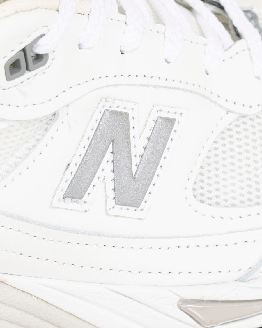 Homme | New Balance Made in England 991 Running Sneaker White | New Balance | Made in England 991 Running Sneaker White
