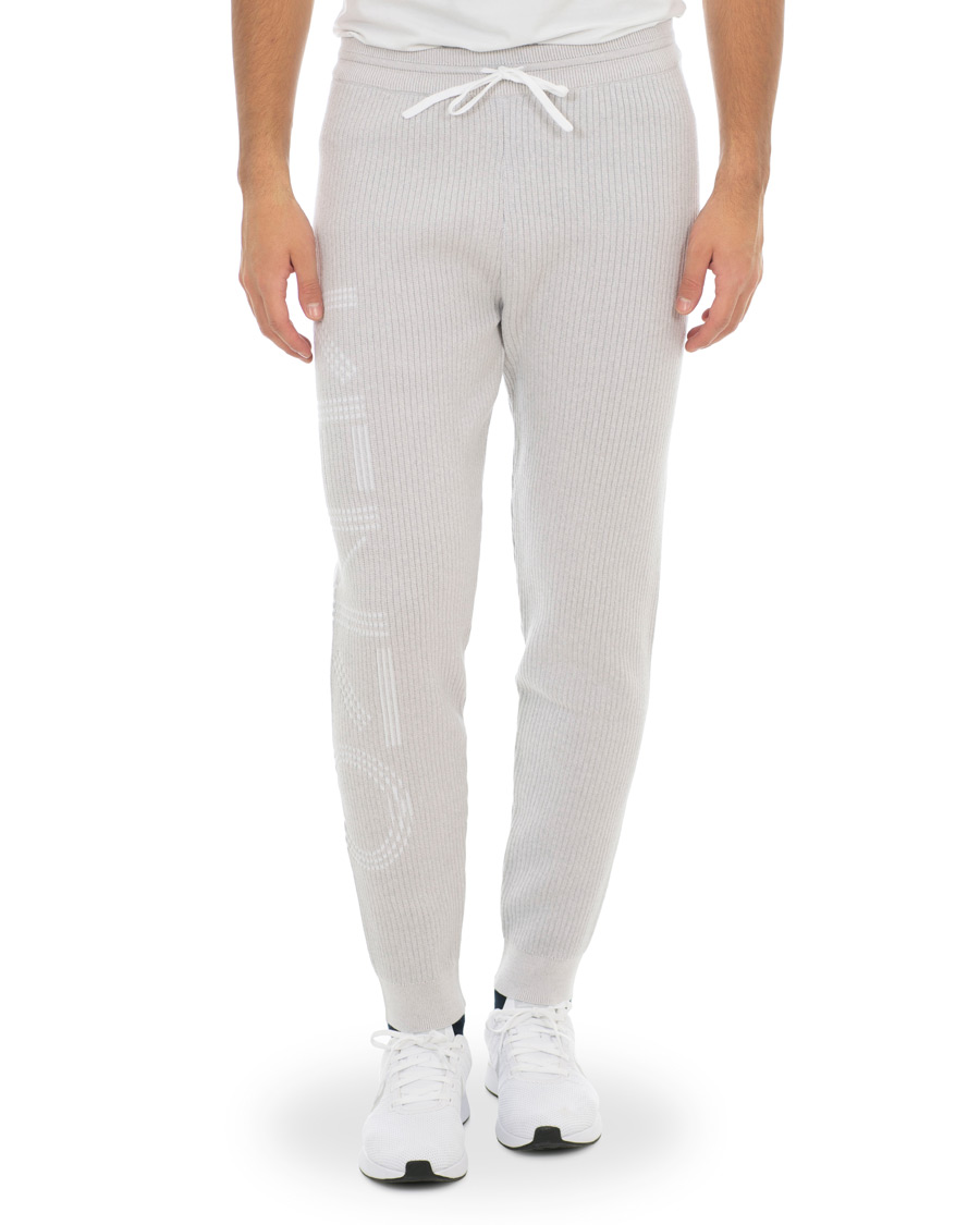 Homme | Pantalons | KENZO | Knitted Track Pants Grey Melange