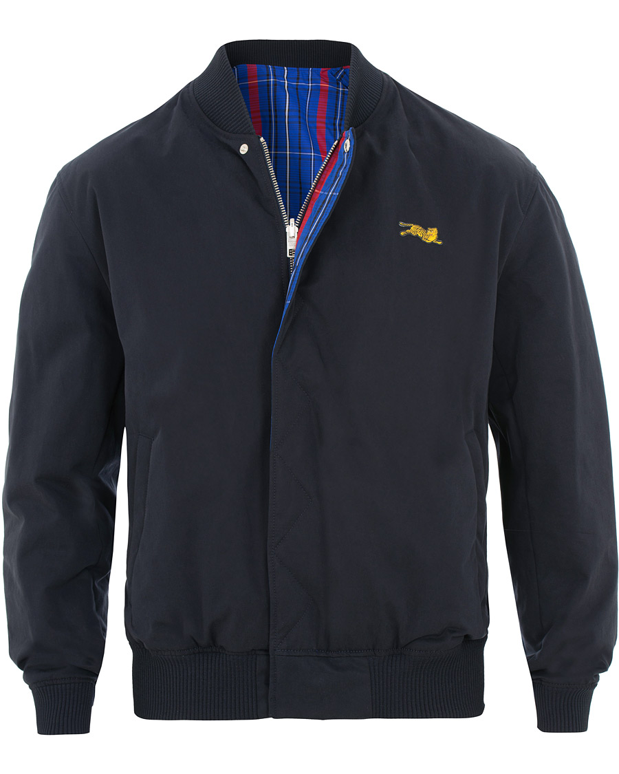 Homme | Manteaux Et Vestes | KENZO | Reversible Tiger Crest Bomber Jacket Navy/Multi Blue