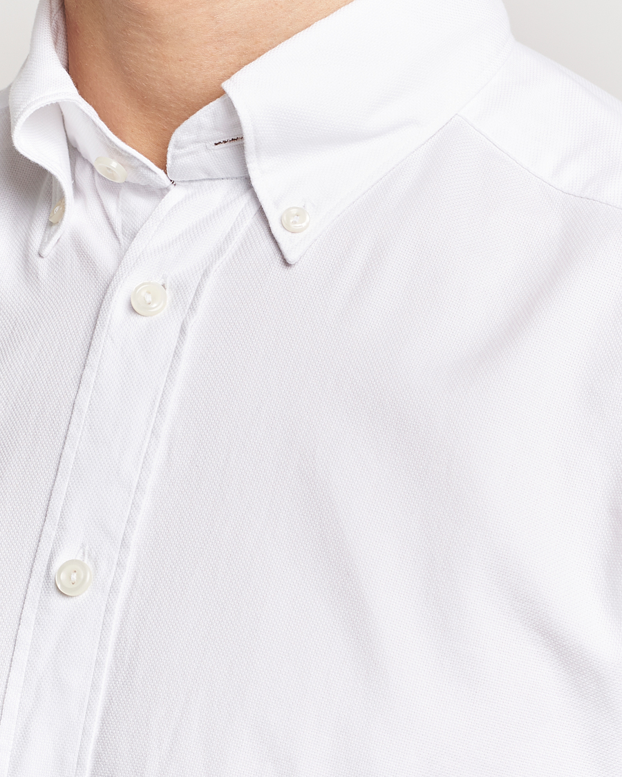 Homme | Chemises | Eton | Slim Fit Royal Oxford Button Down White