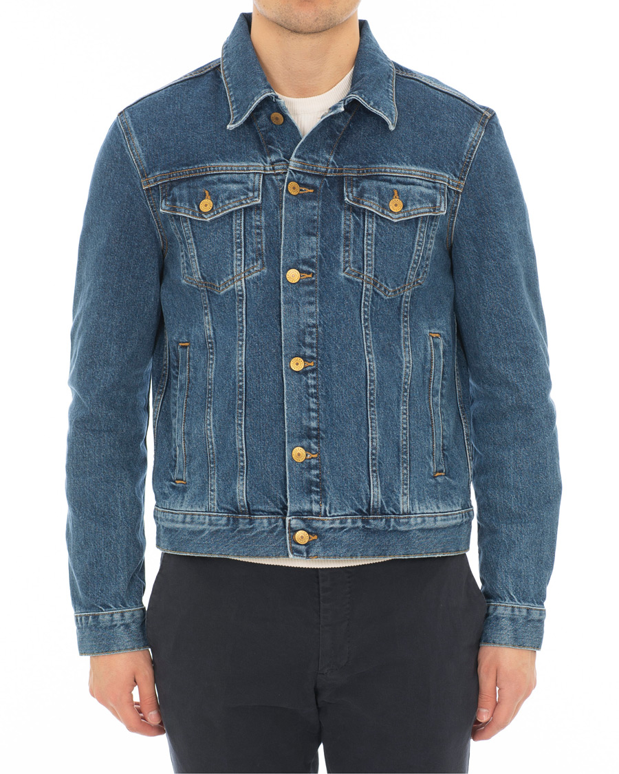 Homme | Manteaux Et Vestes | Tommy Hilfiger | Trucker Denim Jacket Stone Wash