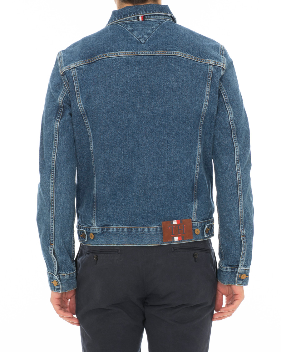 Homme | Manteaux Et Vestes | Tommy Hilfiger | Trucker Denim Jacket Stone Wash