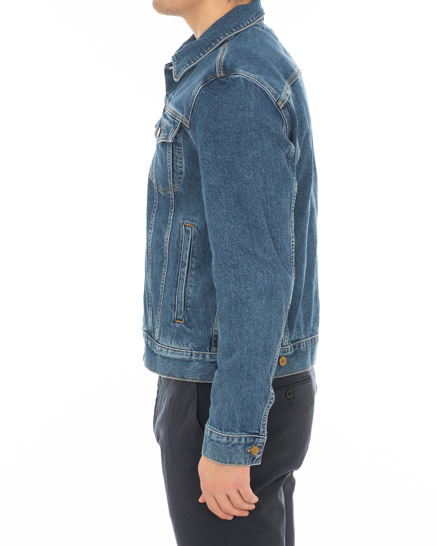 Homme | Manteaux Et Vestes | Tommy Hilfiger | Trucker Denim Jacket Stone Wash