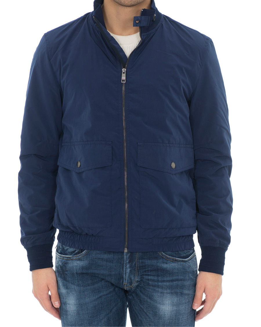 Homme | Manteaux Et Vestes | Tommy Hilfiger | Harrington Jacket Light Marine Blue