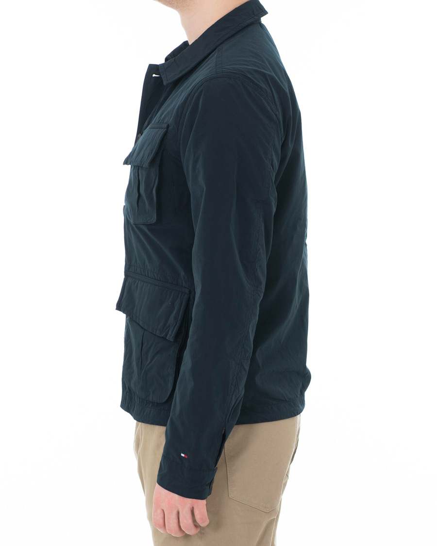 Homme | Manteaux Et Vestes | Tommy Hilfiger | Peached Nylon Field Jacket Sky Captain