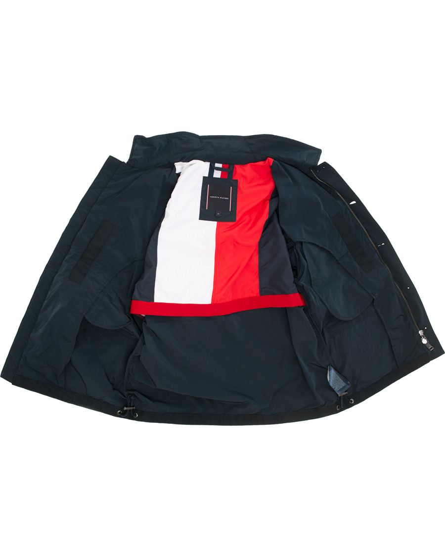 Homme | Manteaux Et Vestes | Tommy Hilfiger | Peached Nylon Field Jacket Sky Captain