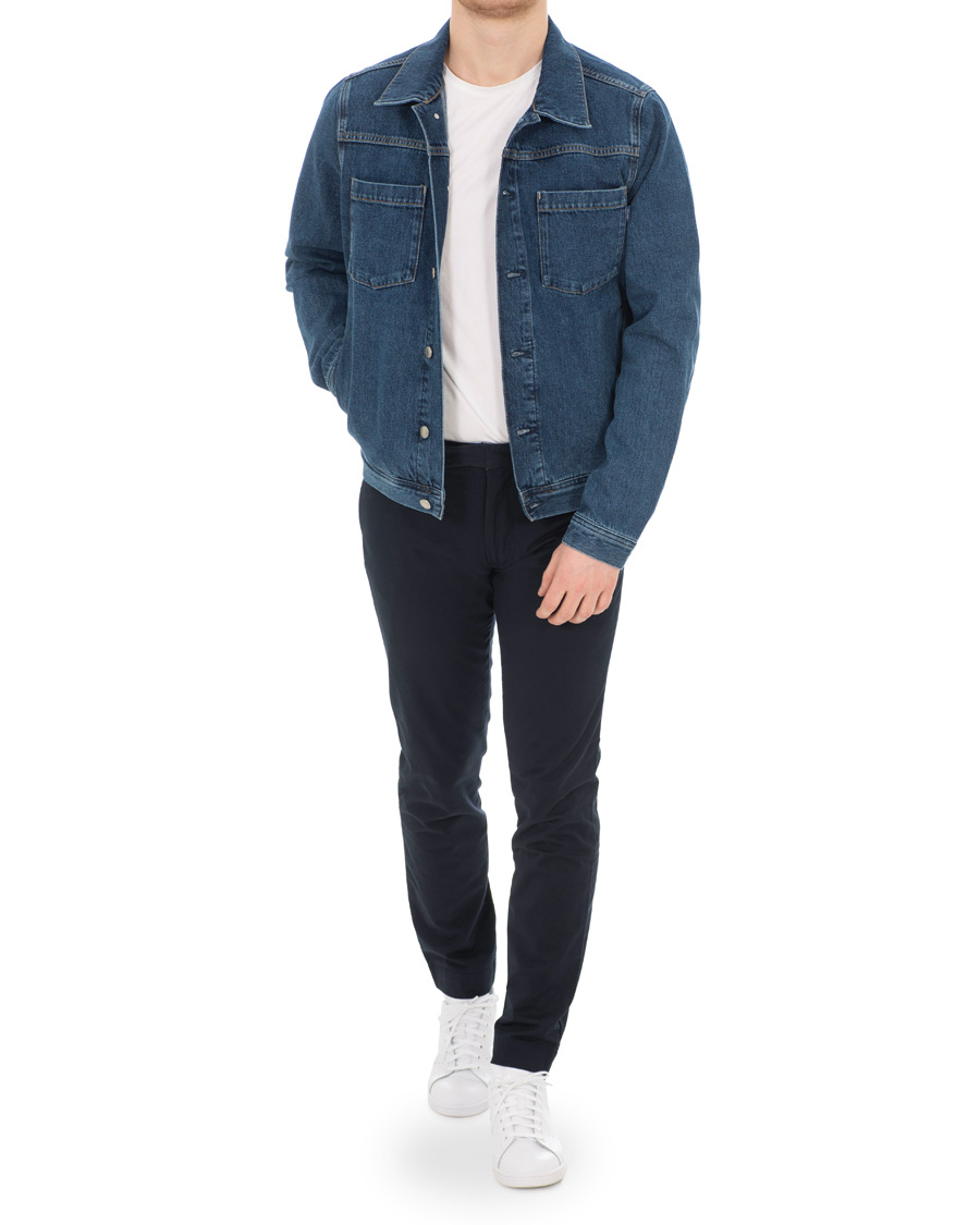 Homme | Manteaux Et Vestes | GANT | Indigo Jeans Jacket Blue Wash