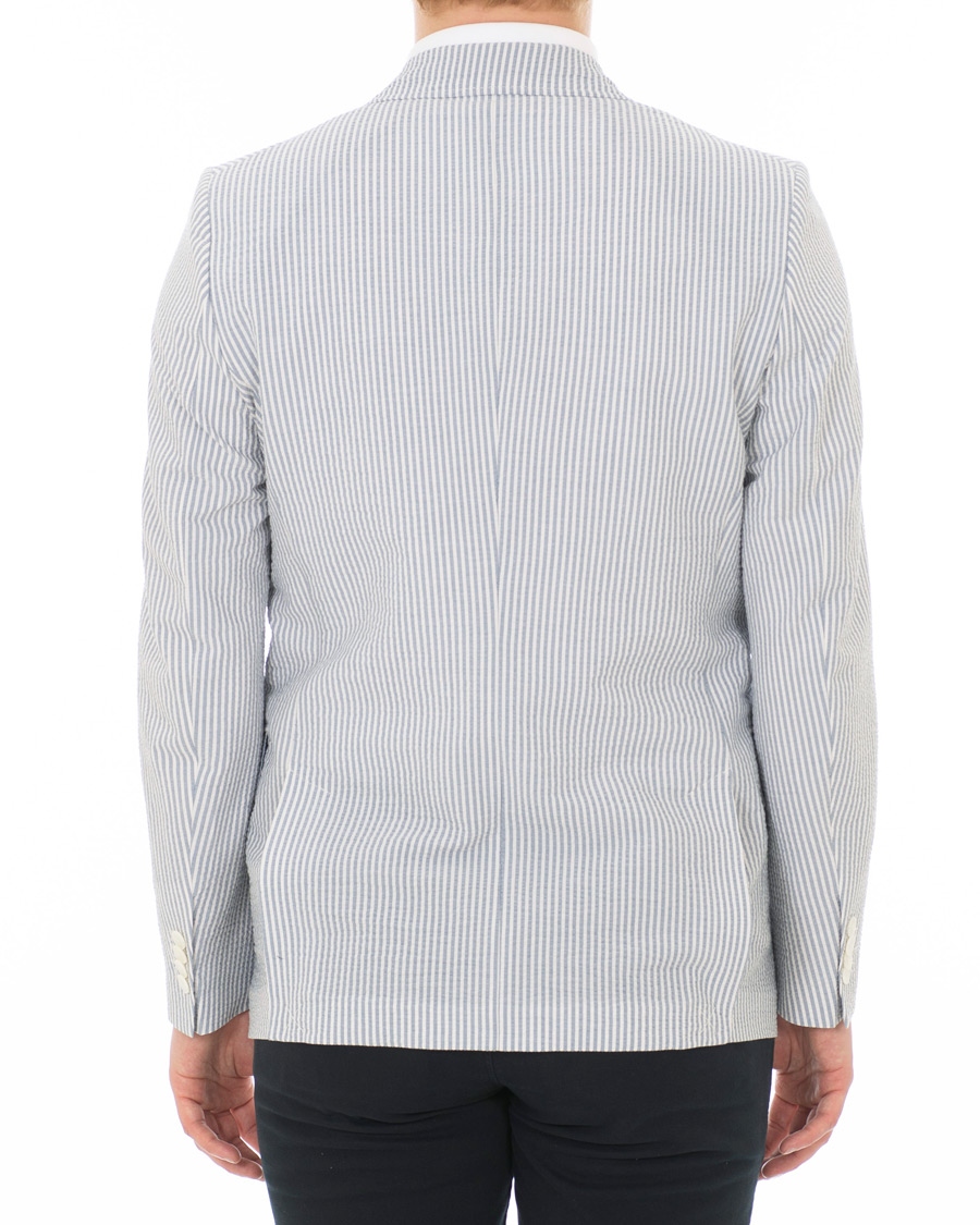 Homme | Blazers | GANT | Seersucker Stripe Blazer Eggshell