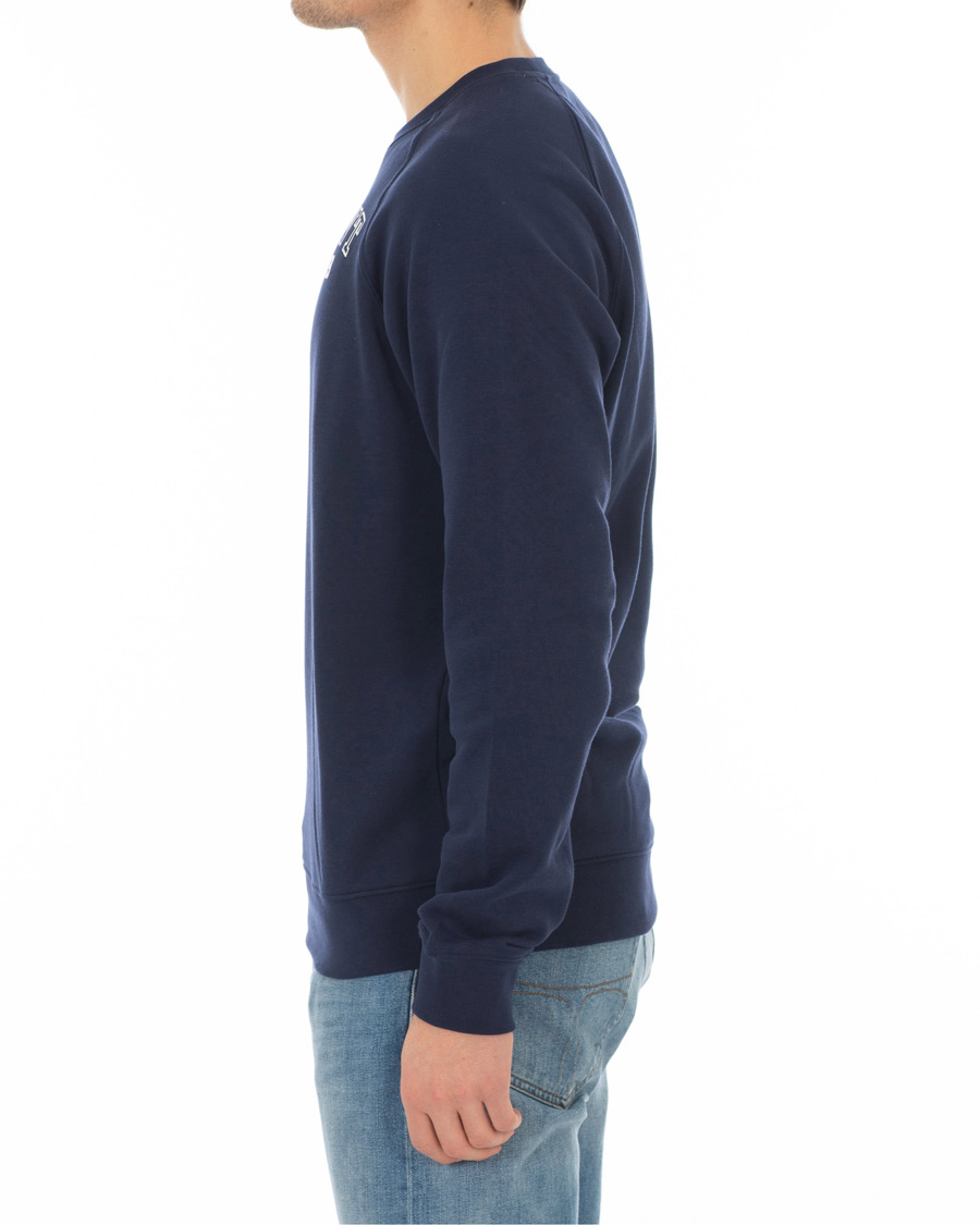 Homme | Pulls Et Tricots | GANT | Summer Logo Crew Neck Sweatshirt Evening Blue