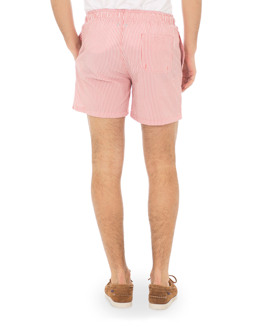 Homme | Maillots De Bain | GANT | Seersucker Swim Shorts Mineral Red