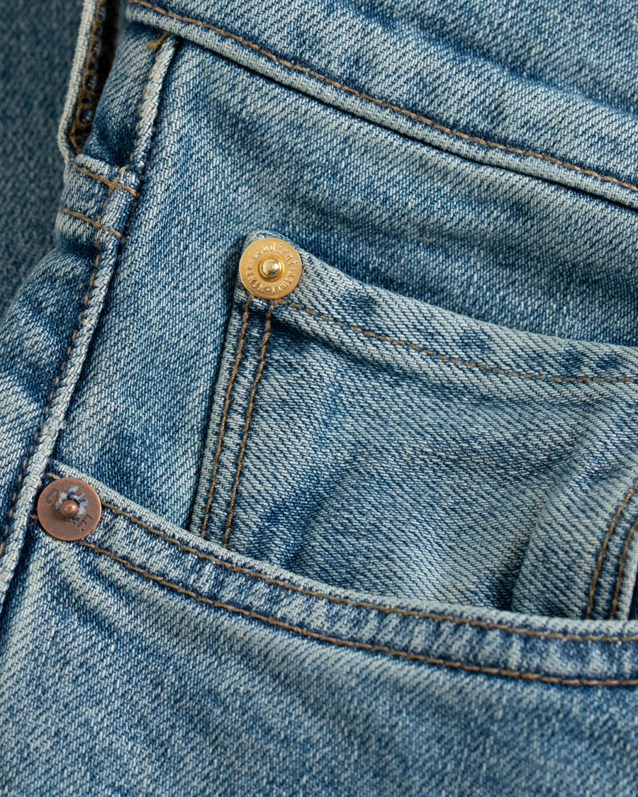 Homme | Jeans | C.O.F. Studio | M7 Tapered Stretch Jeans Light Blue