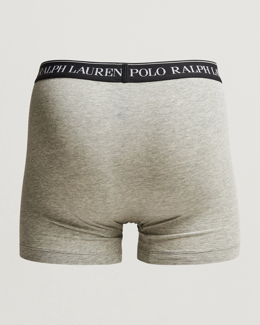 Homme | Boxers | Polo Ralph Lauren | 3-Pack Stretch Boxer Brief White/Black/Grey