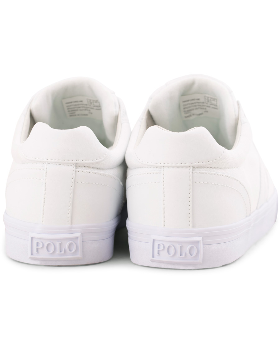 Homme | Polo Ralph Lauren Hanford Canvas Sneaker Pure White | Polo Ralph Lauren | Hanford Canvas Sneaker Pure White