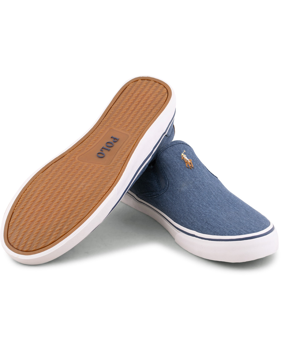 Homme | Polo Ralph Lauren Thompson Slip On Sneaker Newport Navy | Polo Ralph Lauren | Thompson Slip On Sneaker Newport Navy