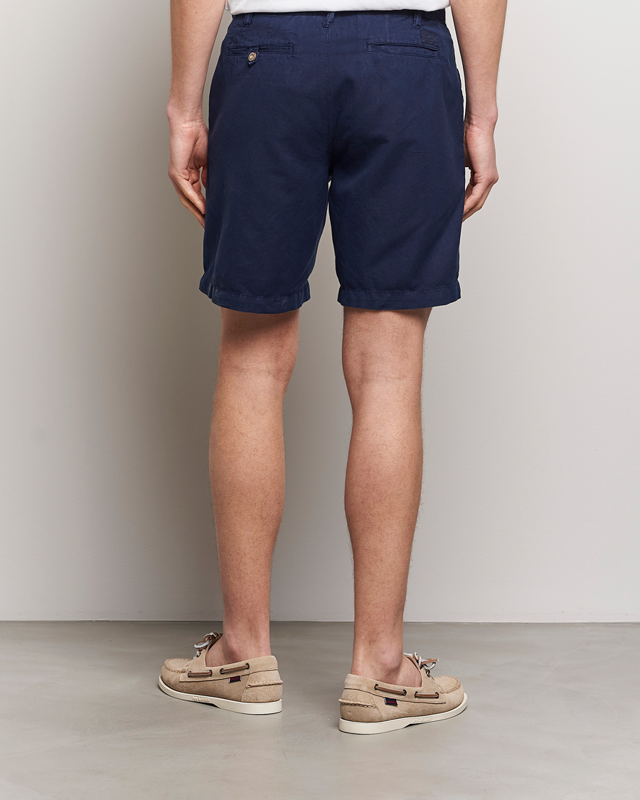 Homme | Shorts | Polo Ralph Lauren | Cotton/Linen Shorts Newport Navy