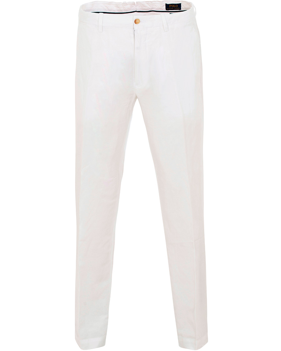 Homme | Pantalons | Polo Ralph Lauren | Newport Linen Trousers Bright White