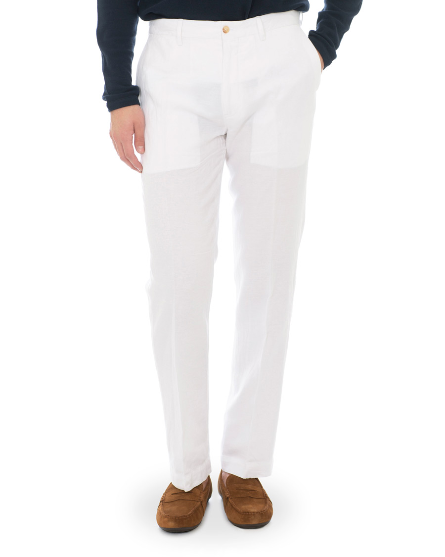 Homme | Pantalons | Polo Ralph Lauren | Newport Linen Trousers Bright White