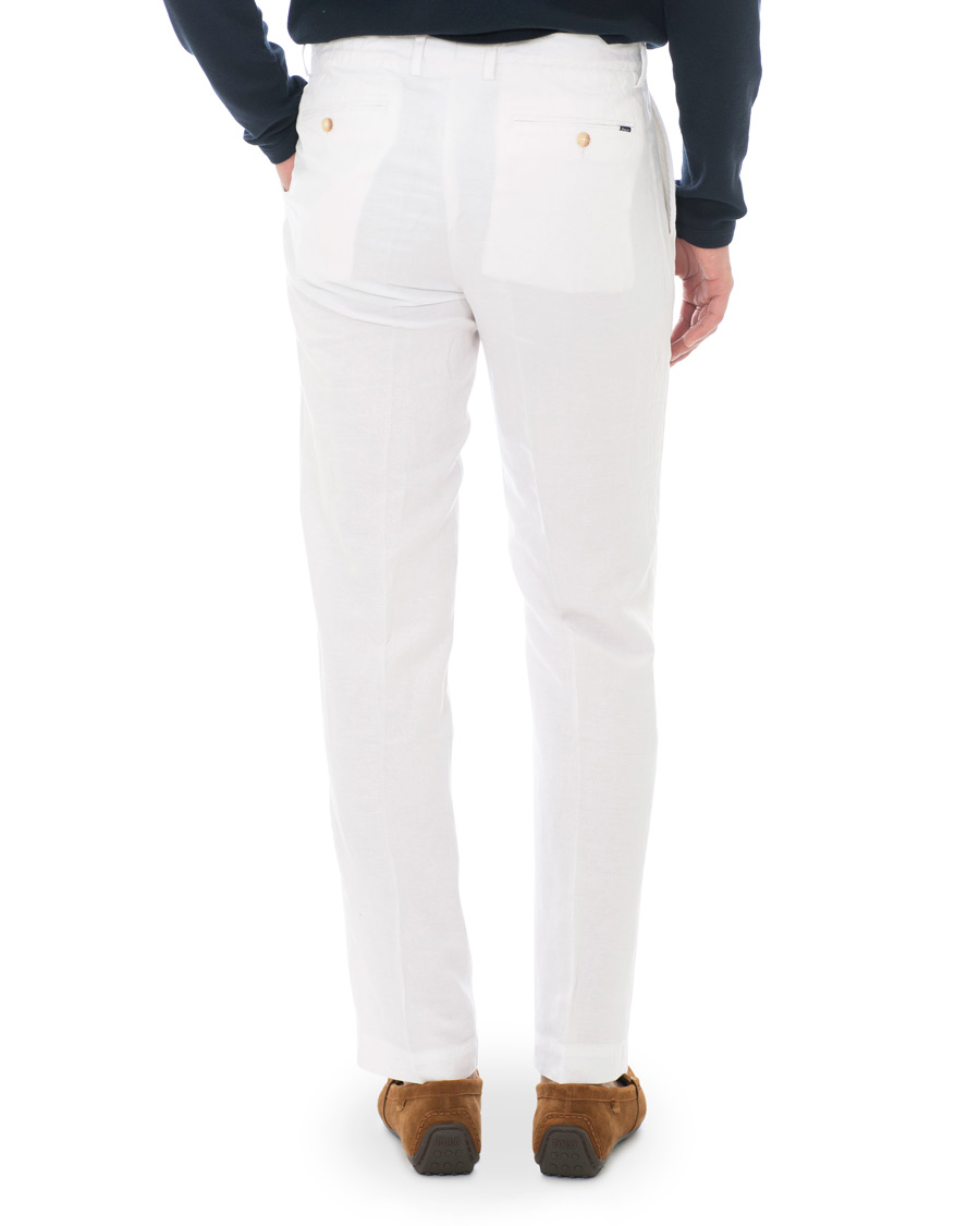 Homme | Pantalons | Polo Ralph Lauren | Newport Linen Trousers Bright White