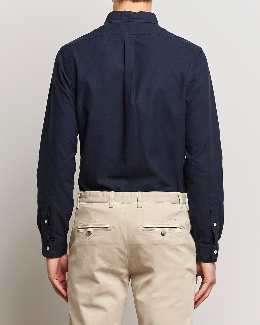 Homme | Chemises | Polo Ralph Lauren | Slim Fit Garment Dyed Oxford Shirt Navy