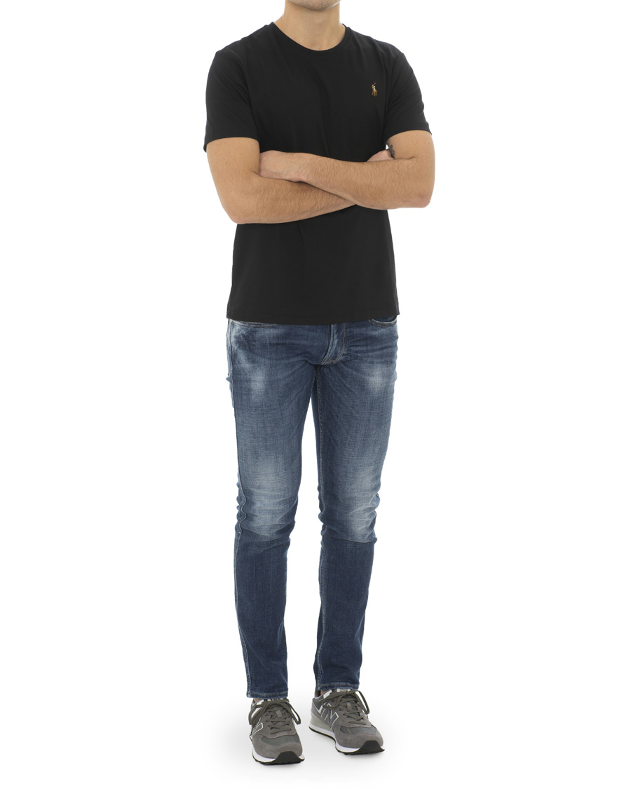 Homme | T-shirts | Polo Ralph Lauren | Luxury Pima Cotton Crew Neck Tee Black