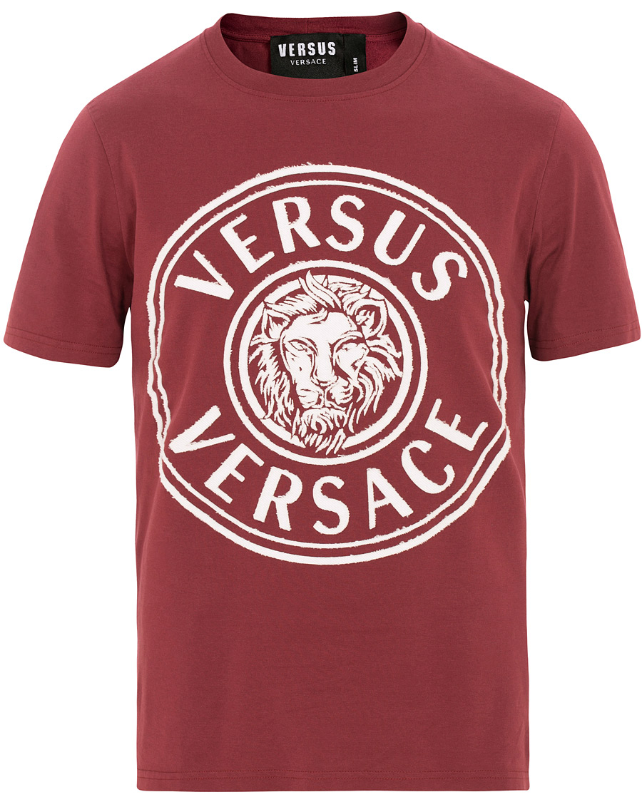 Homme | T-shirts | Versus Versace | Logo Tee Bordeaux