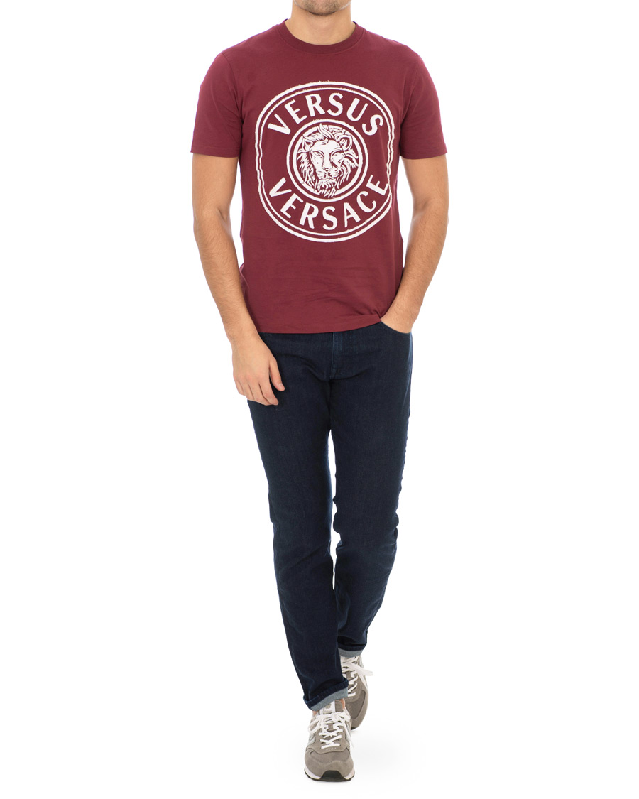 Homme | T-shirts | Versus Versace | Logo Tee Bordeaux
