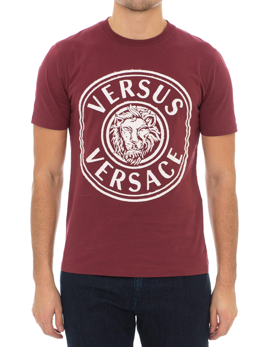 Homme | T-shirts | Versus Versace | Logo Tee Bordeaux