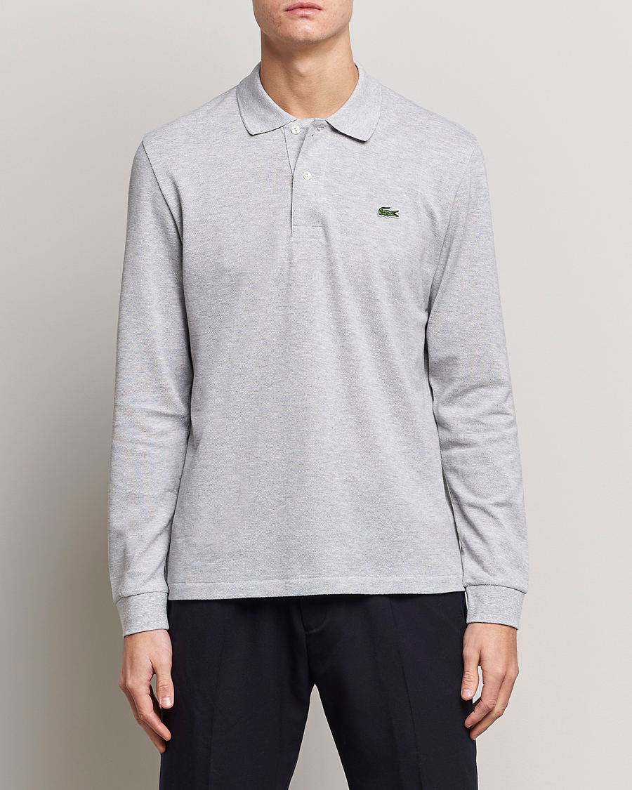 Homme | Lacoste | Lacoste | Long Sleeve Original Polo Grey