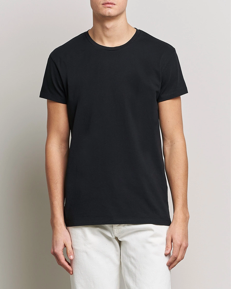 Homme | T-shirts | Samsøe Samsøe | Kronos Crew Neck Tee Black