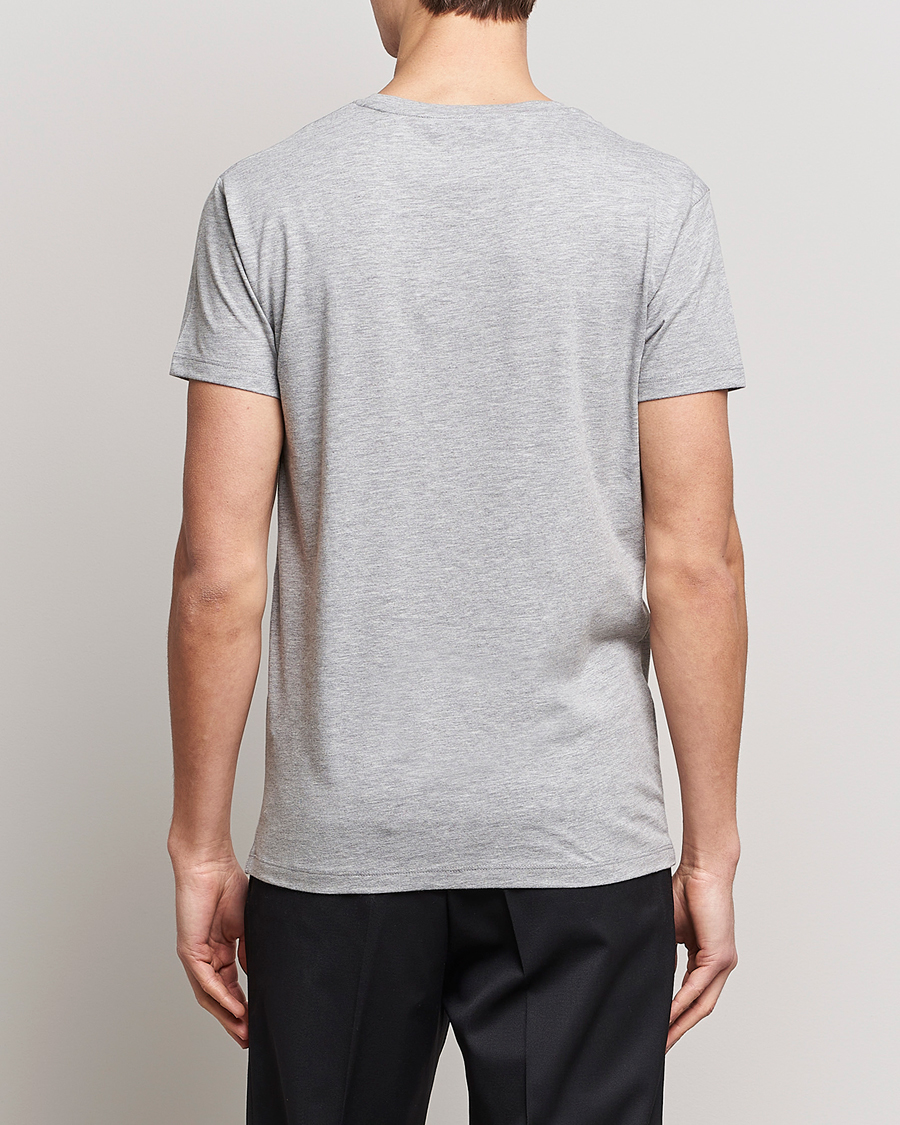 Homme | T-shirts | Samsøe Samsøe | Kronos Crew Neck Tee Light Grey Melange