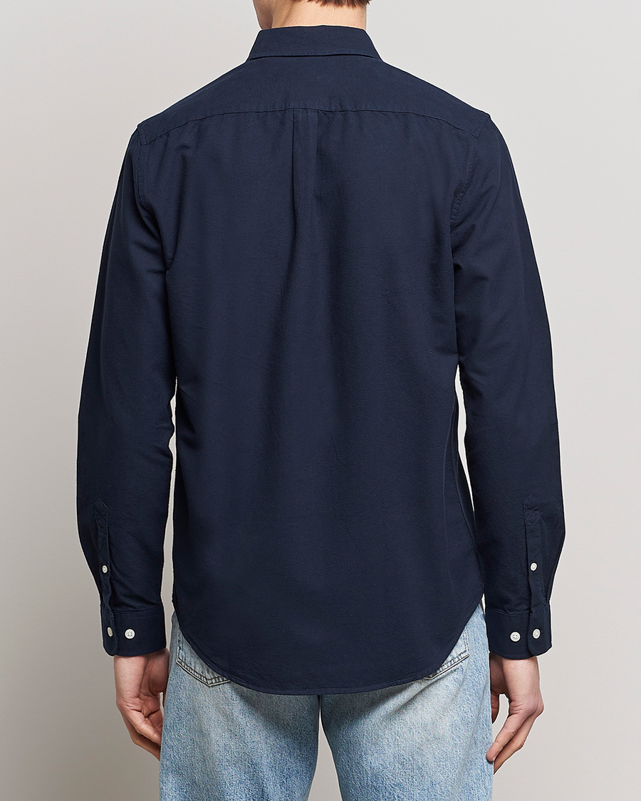 Homme | Chemises | Samsøe Samsøe | Liam Button Down Shirt Dark Sapphire