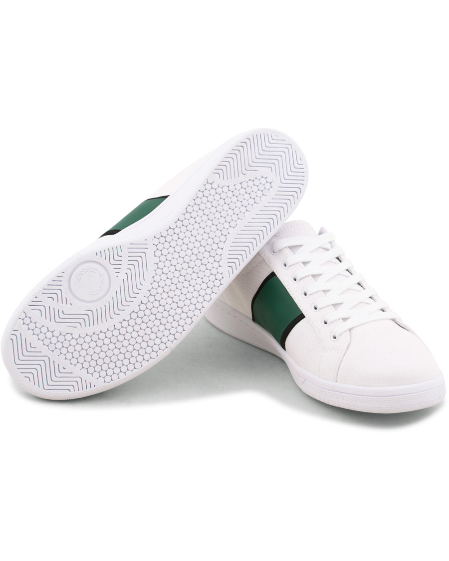 Homme | Fred Perry B721 Canvas Sneaker White | Fred Perry | B721 Canvas Sneaker White