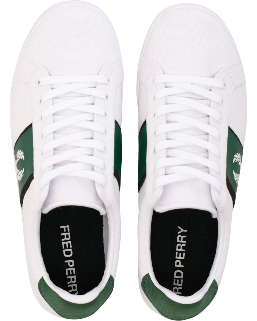 Homme | Fred Perry B721 Canvas Sneaker White | Fred Perry | B721 Canvas Sneaker White