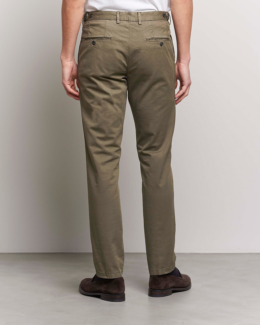 Homme | Pantalons | Oscar Jacobson | Danwick Side Adjusters Chino Olive