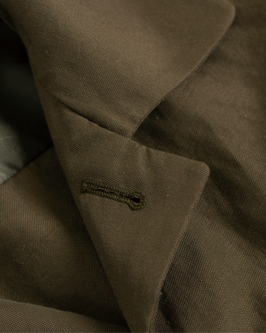 Homme | Manteaux Et Vestes | Caruso | Kruger Field Jacket Military Green