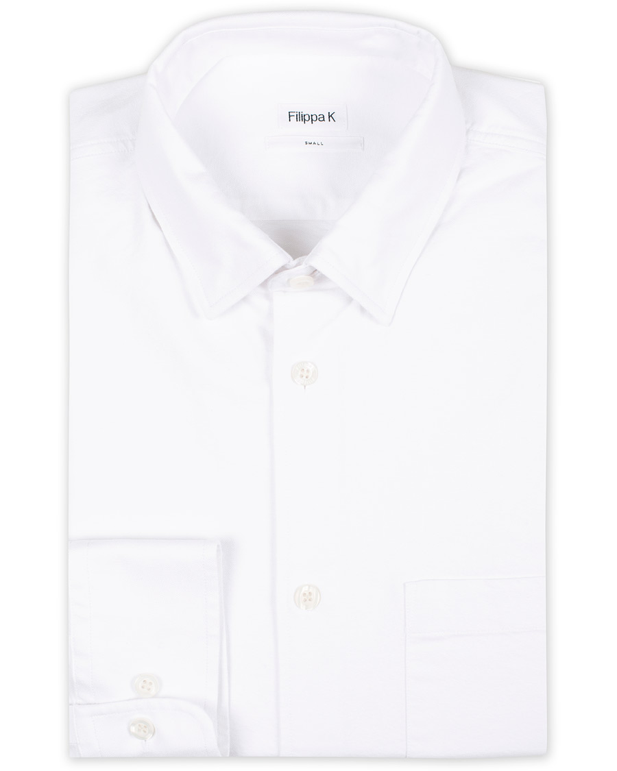 Homme | Chemises | Filippa K | Tim Oxford Shirt White