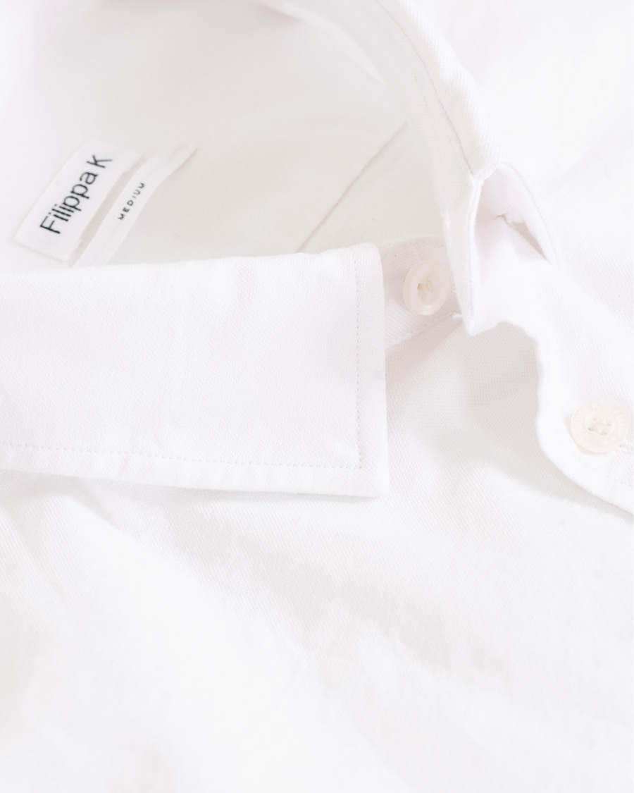 Homme | Chemises | Filippa K | Tim Oxford Shirt White