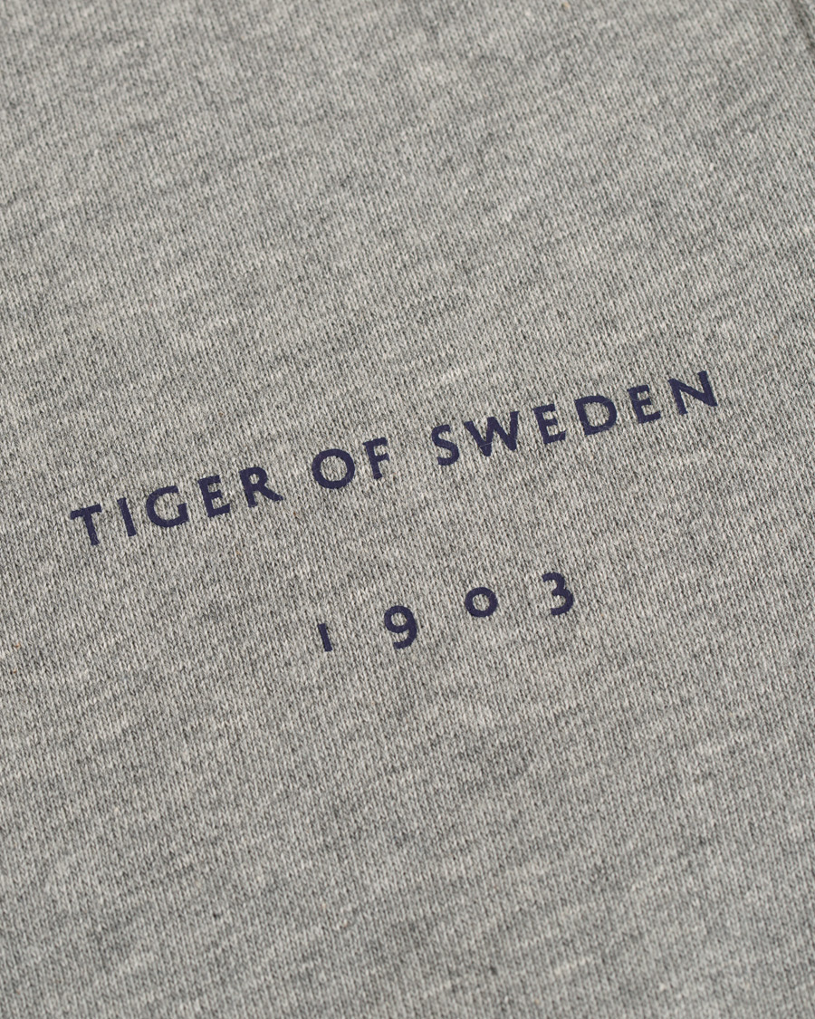 Homme | Pulls Et Tricots | Tiger of Sweden | Dinos Sweatshirt Grey Melange