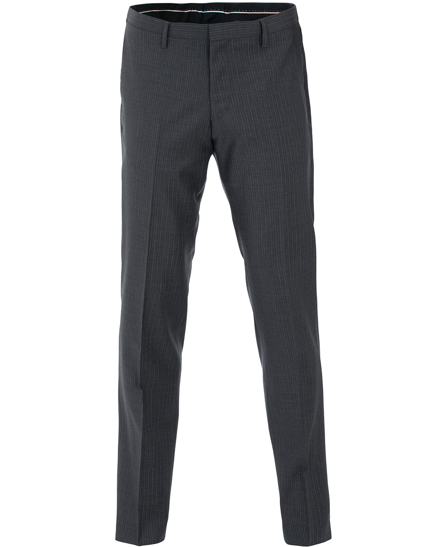 Homme | Pantalons | Tiger of Sweden | Todd Pinstripe Trousers Grey